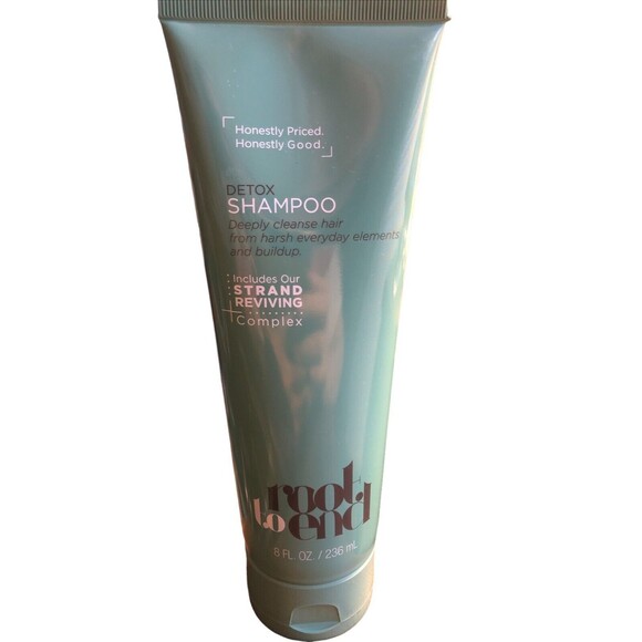 Root to End Detox Shampoo Strand Reviving Complex 8oz Amino Acids NEW - Picture 2 of 7